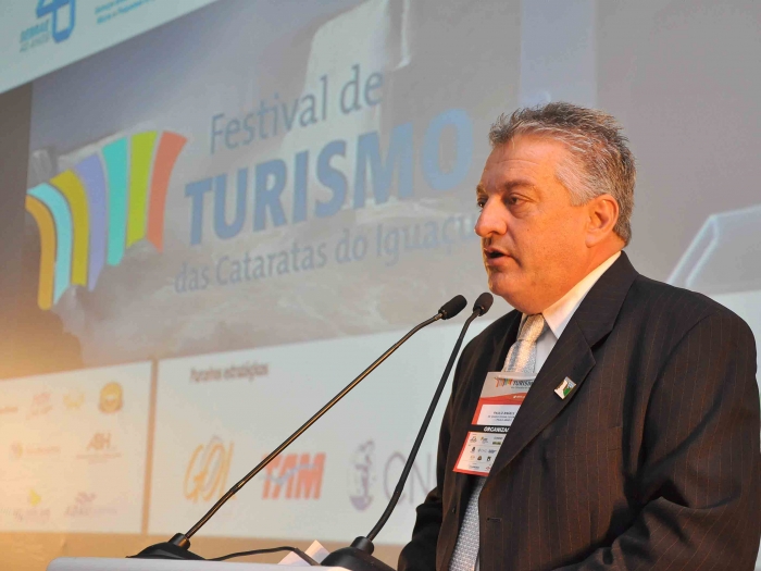 Paulo Angeli, do Festival das Cataratas, está entre os finalistas do Prêmio Nacional do Turismo