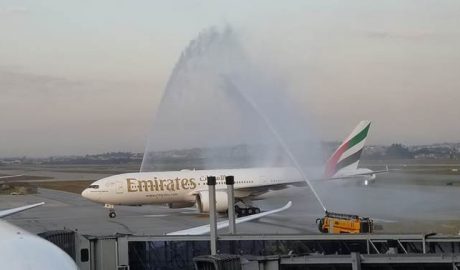 Batismo Emirates - Turismo on line