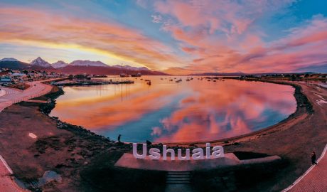 Mirante em Ushuaia - turismo on line