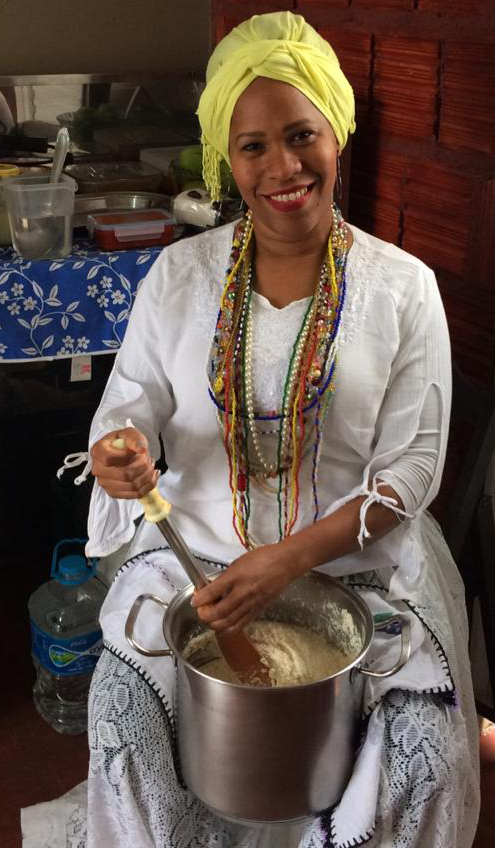 Jucélia Conceição irá cozinhar no Cauê