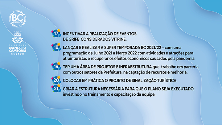 Secretaria de Turismo de Balneário Camboriú apresenta plano de aceleração