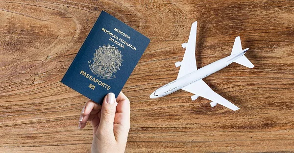 passaporte Aprovado transporte de bagagens de mãos nas companhias aéreas