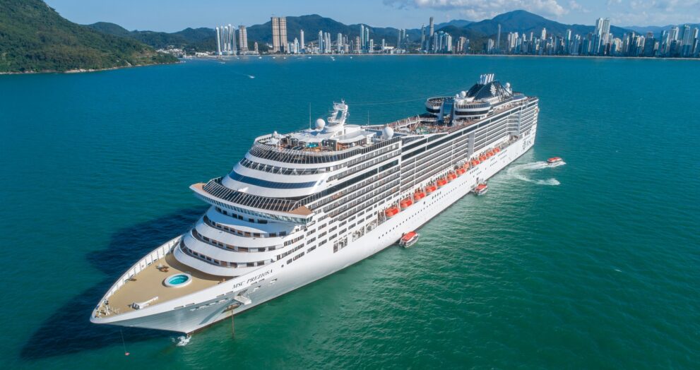 Balneário Camboriú entrou oficialmente para a história do turismo marítimo