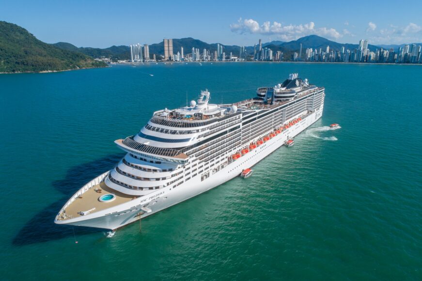 Balneário Camboriú entrou oficialmente para a história do turismo marítimo