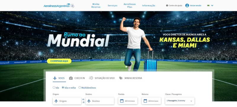 Aerolineas Argentinas finalizou 2025 com superávit de U$ 112,7 milhões