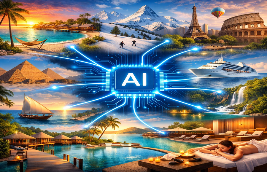 Inteligência artificial em viagens marca mudança comportamental mais rápida em uma década