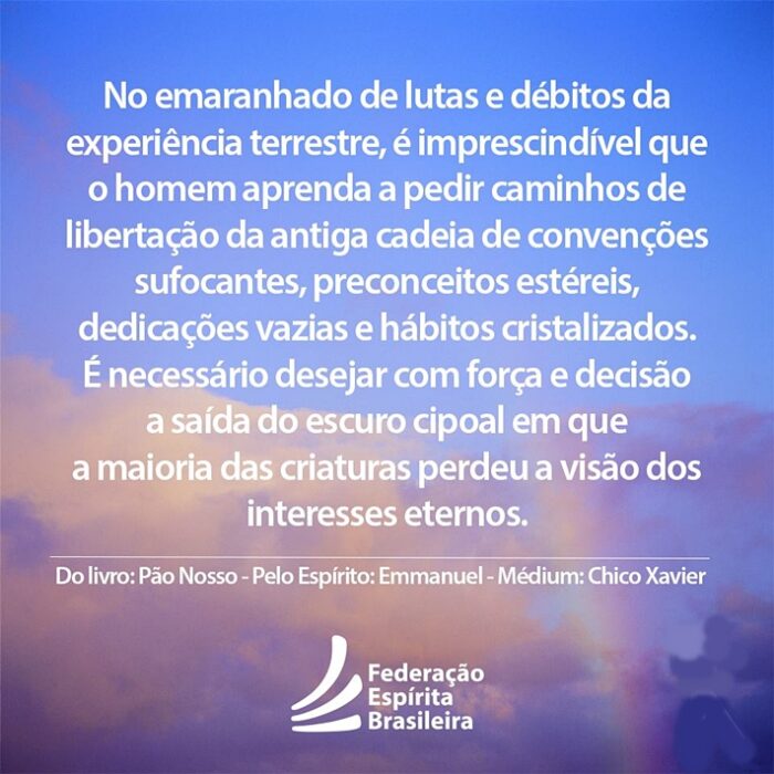 A criatura humana tem sede de respostas às inquietações que a atormenta